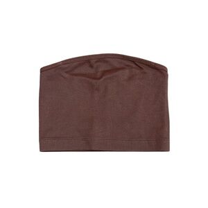 brown abercrombie & fitch tube top